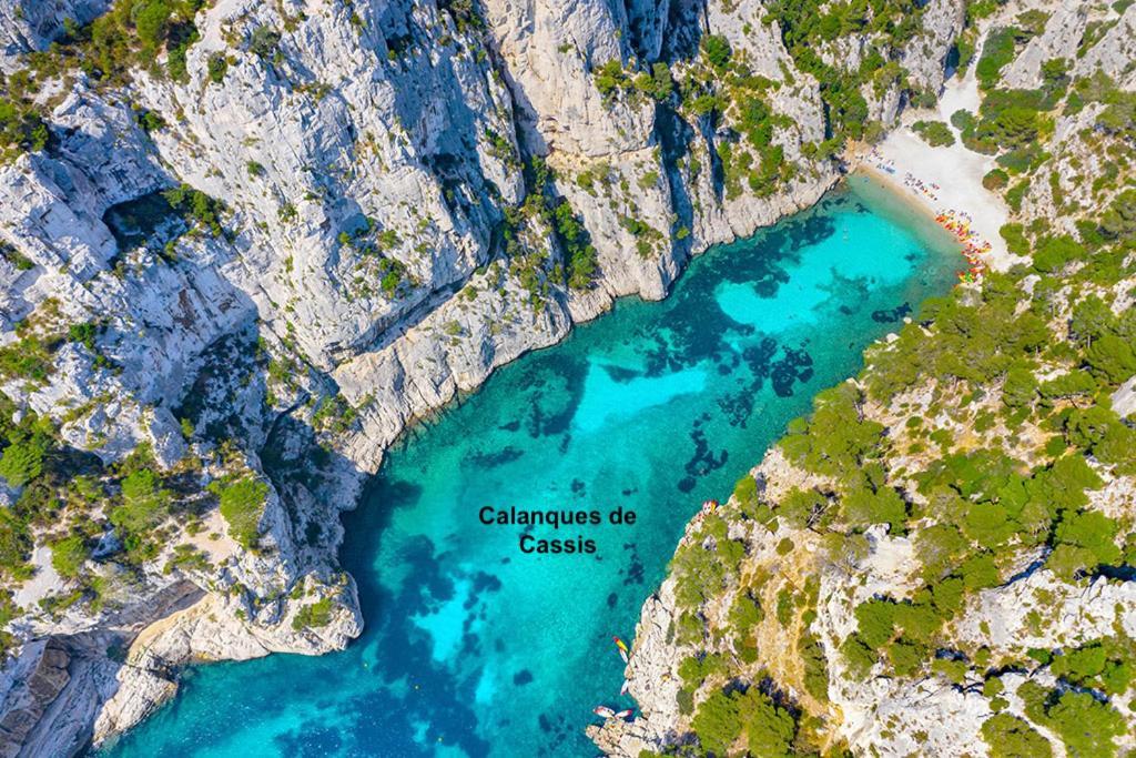 Rez-De-Villa Proche De La Mer - Villa Temana Saint-Cyr-sur-Mer Buitenkant foto